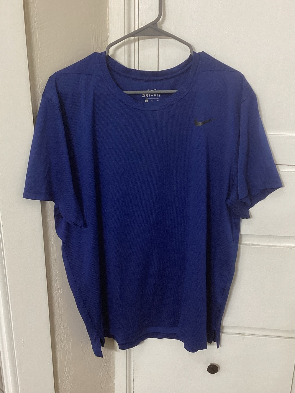 Nike Royal Blue Short Sleeve Dri-FIT Athletic Tee